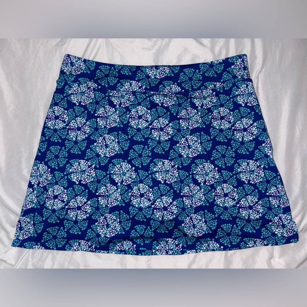 Tranquility by Colorado Clothing Blue A-Line Mini Skirt